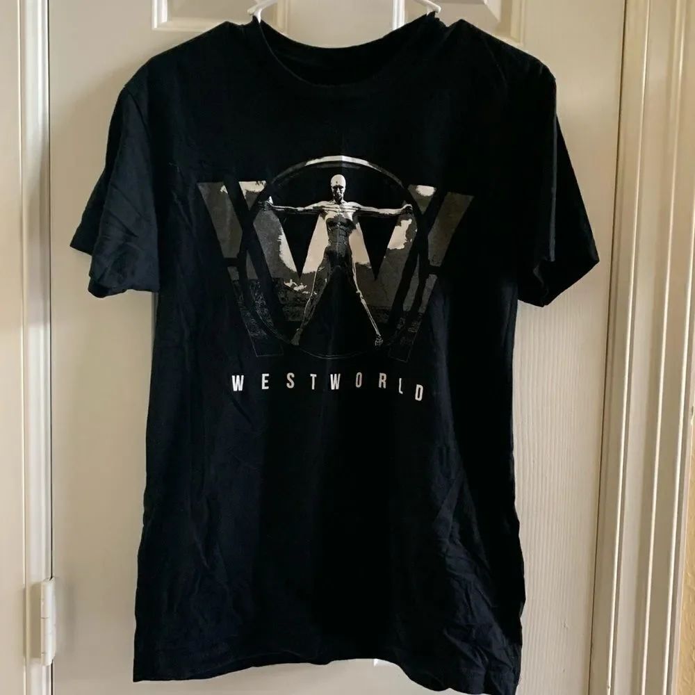 Westworld box lunch black T-shirt